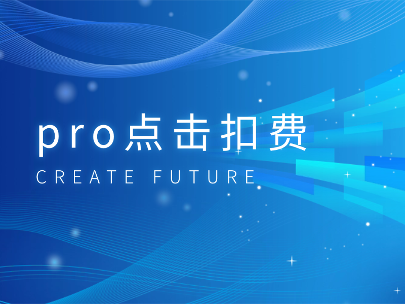 pro点击扣费